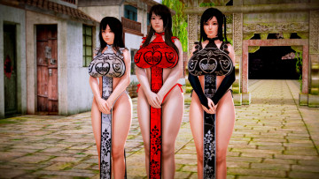 Картинка 3д+графика люди+ people фон взгляд девушки