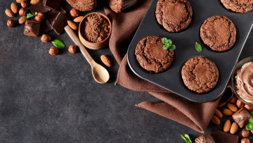 Картинка еда пирожные +кексы +печенье кексы