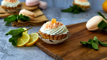 Картинка еда пирожные +кексы +печенье кексы капкейки