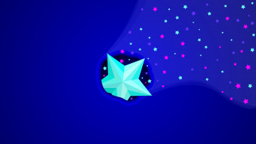 обоя векторная графика, другое , other, звезда