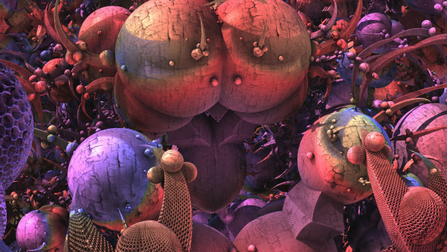 Обои картинки фото 3д графика, абстракция , abstract, цвет, фон, узор