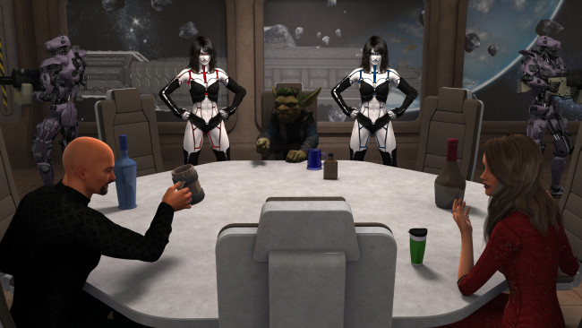 Обои картинки фото 3д графика, фантазия , fantasy, девушка, фон, взгляд