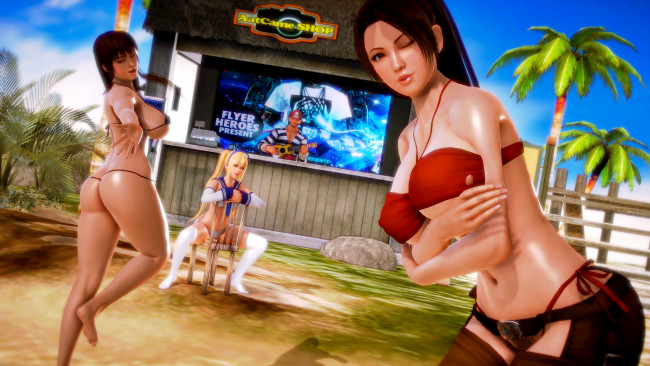 Обои картинки фото 3д графика, люди , people, фон, взгляд, девушки