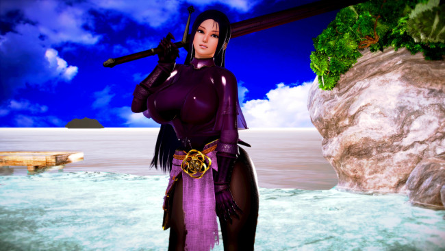 Обои картинки фото 3д графика, люди , people, фон, взгляд, девушка