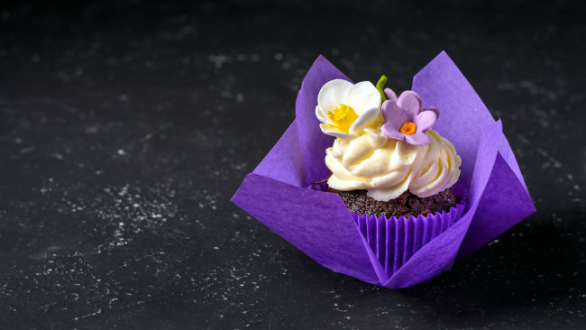 Обои картинки фото еда, пирожные,  кексы,  печенье, кекс, капкейк