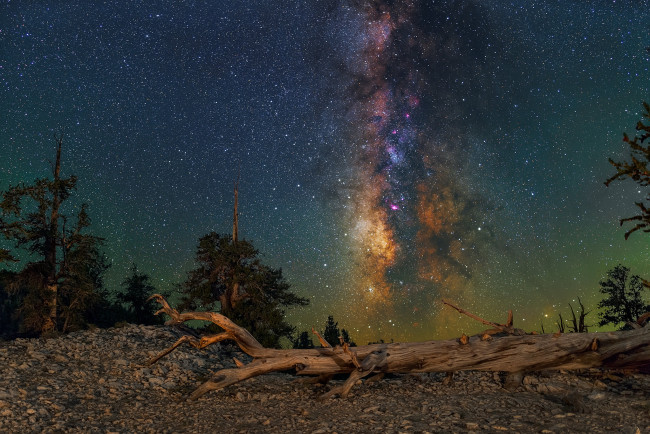 Обои картинки фото milky way, космос, галактики, туманности, млечный, путь