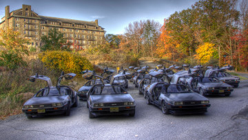 Картинка автомобили dmc delorean dmc-12