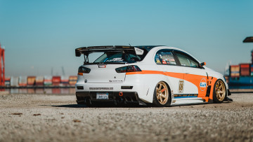 Картинка автомобили mitsubishi lancer evolution x