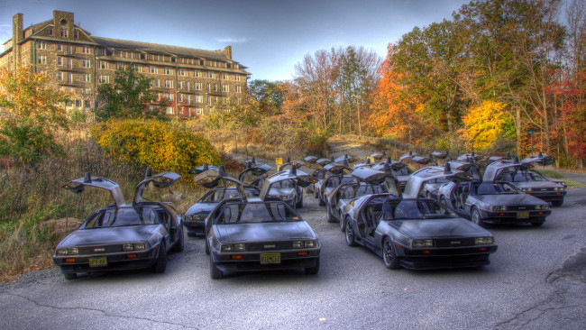 Обои картинки фото автомобили, dmc, delorean, dmc-12