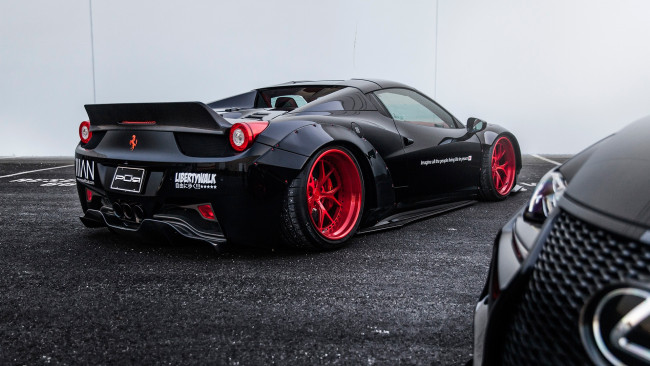 Обои картинки фото автомобили, ferrari, 458, spider