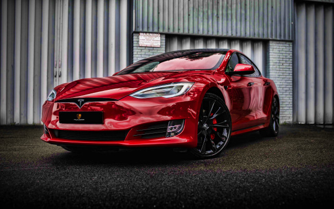 Обои картинки фото автомобили, tesla, model, s, p100, 4k, тюнинг, 2020, года, mulgari, hdr