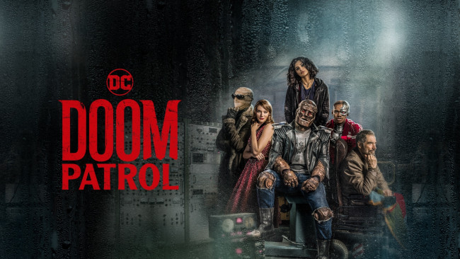 Обои картинки фото doom patrol , сериал 2019 – , кино фильмы, doom patrol, фантастика, doom, patrol, сериал, боевик, драма, комедия, детектив, brendan, fraser, timothy, dalton, joivan, wade