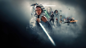 Картинка ahsoka++ мини–сериал+2023 кино+фильмы ahsoka асока фантастика фэнтези боевик драма мини сериал розарио доусон rosario dawson постер