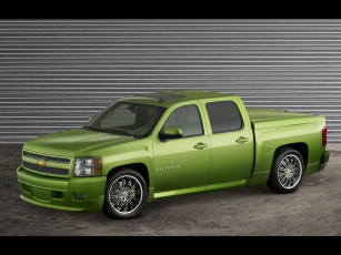 Картинка 2007 chevrolet silverado rally sport автомобили custom pick up