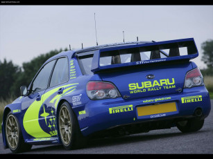 Картинка subaru impreza wrc prototype 2006 автомобили
