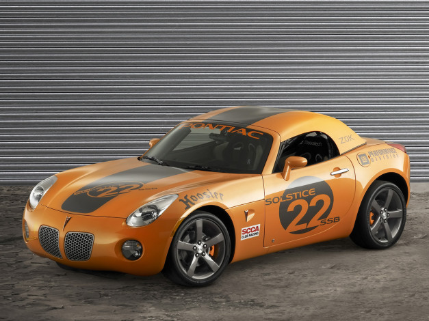 Обои картинки фото 2006, pontiac, solstice, club, sport, z0k, автомобили