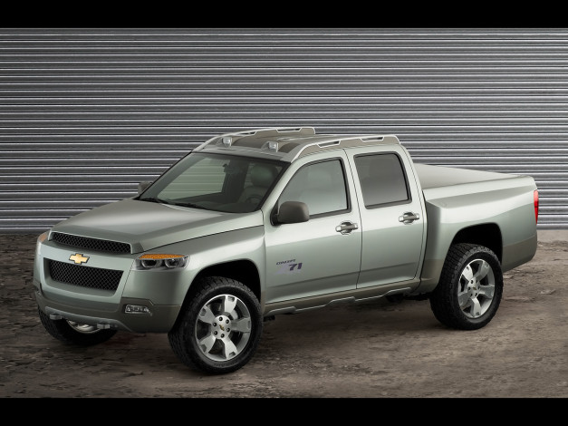 Обои картинки фото 2007, chevrolet, colorado, crew, cab, z71, plus, автомобили