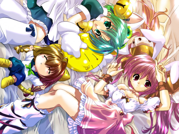 Обои картинки фото аниме, di, gi, charat