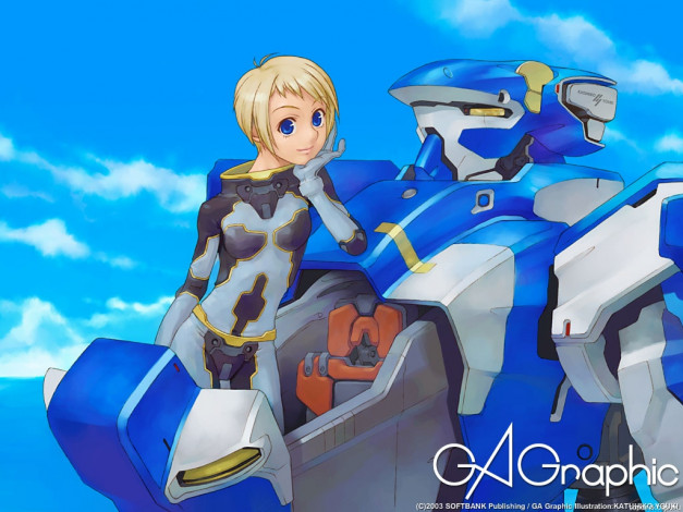 Обои картинки фото аниме, gagraphic