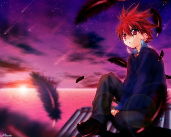 Обои картинки фото аниме, angel