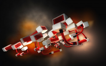 Картинка 3д графика abstract абстракции