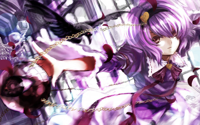 Обои картинки фото аниме, touhou