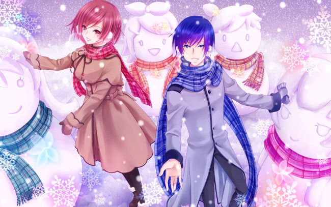 Обои картинки фото аниме, vocaloid