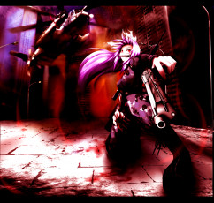 Картинка аниме touhou рейдзен удонгейн инаба оружие