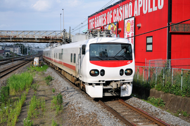 Обои картинки фото техника, электрички, рельсы, электричка