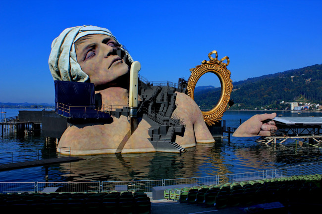 Обои картинки фото 3д, графика, fantasy, фантазия, нож, вода, лесница