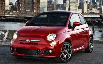 Картинка автомобили fiat город