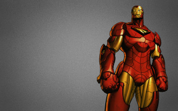 Картинка железный человек рисованные комиксы iron man