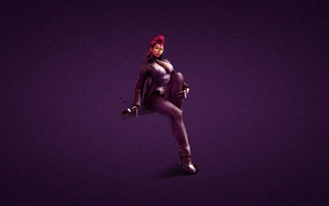 Обои картинки фото street, fighter, видео, игры, viper, вайпер, уличный, боец