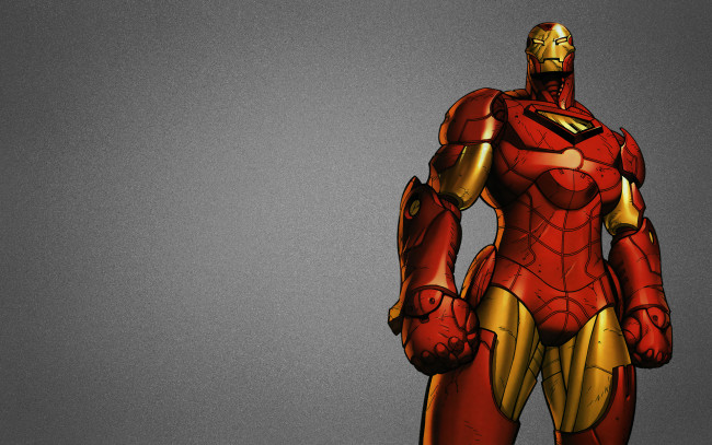 Обои картинки фото железный, человек, рисованные, комиксы, iron, man