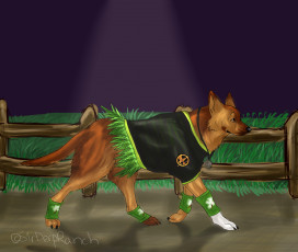 Картинка рисованные животные собаки собака