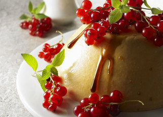 Картинка еда мороженое десерты смородина десерт