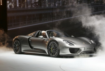Картинка 2014 porsche 918 spyder автомобили
