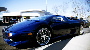 Картинка lamborghini diablo автомобили выставки уличные фото италия automobili holding s p a класс-люкс спортивные