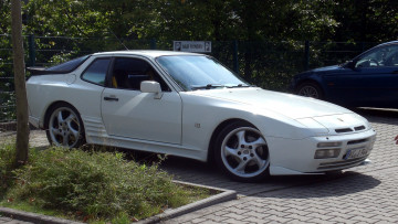 Картинка porsche 944 автомобили выставки уличные фото элитные спортивные германия dr ing h c f ag