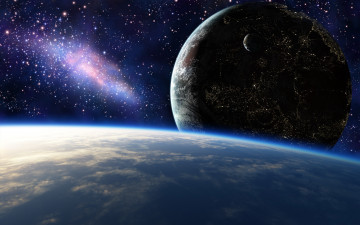 Картинка космос арт планеты