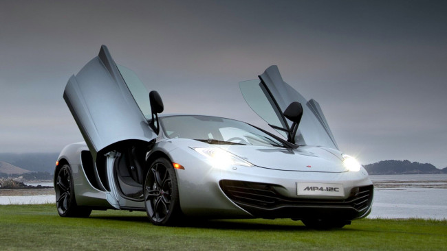 Обои картинки фото mclaren, mp4, 12c, автомобили, automotive, limited, спортивные, гоночные, британия