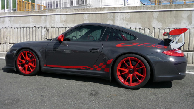 Обои картинки фото porsche, 911, gt3, автомобили, dr, ing, h, c, f, ag, германия, спортивные, элитные