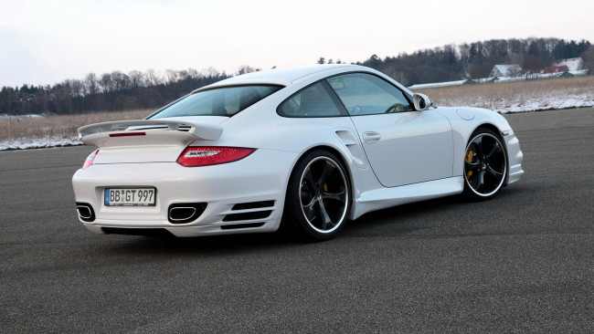 Обои картинки фото porsche, 911, turbo, автомобили, dr, ing, h, c, f, ag, германия, спортивные, элитные