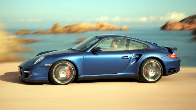 Обои картинки фото porsche, 911, turbo, автомобили, dr, ing, h, c, f, ag, германия, спортивные, элитные