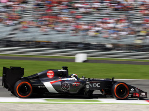 обоя спорт, формула 1, гонка, c33, 2014г, трек, скорость, sauber