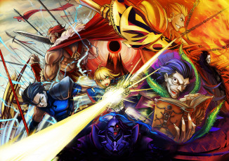 Картинка аниме fate zero персонажи мужчины арт девушки
