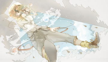 Картинка аниме vocaloid mizutame tori девушка арт