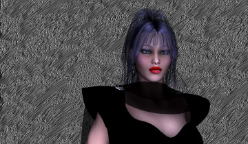 Картинка 3д+графика портрет+ portraits фон взгляд девушка