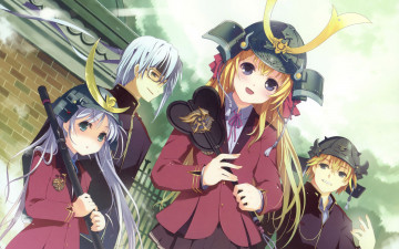 Картинка fortune+arterial аниме мальчики девочки