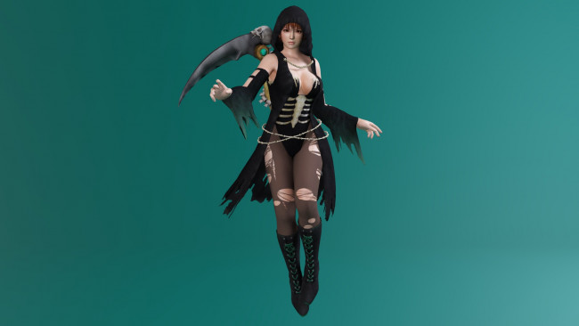 Обои картинки фото 3д графика, аниме , anime, девушка, фон, взгляд